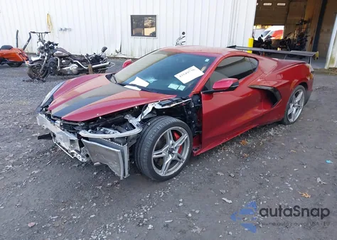 2023 Chevrolet Corvette Stingray Rwd 1Lt из США, поврежденный, VIN 1G1YA2D41P5123109